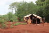 de Guarani gemeenschap van Tekoha Suace woont in krotten tussen bos en soja-velden