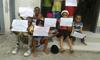 Children Niger Delta demand clean air and water
