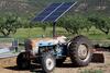 Solar Powered Tractor_Photo Alan Levine on Flickr